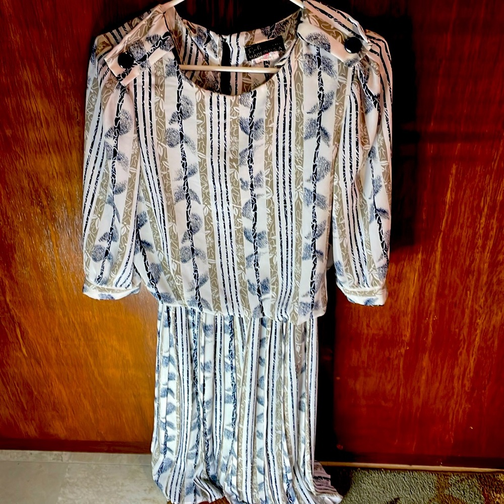 Patterned dress